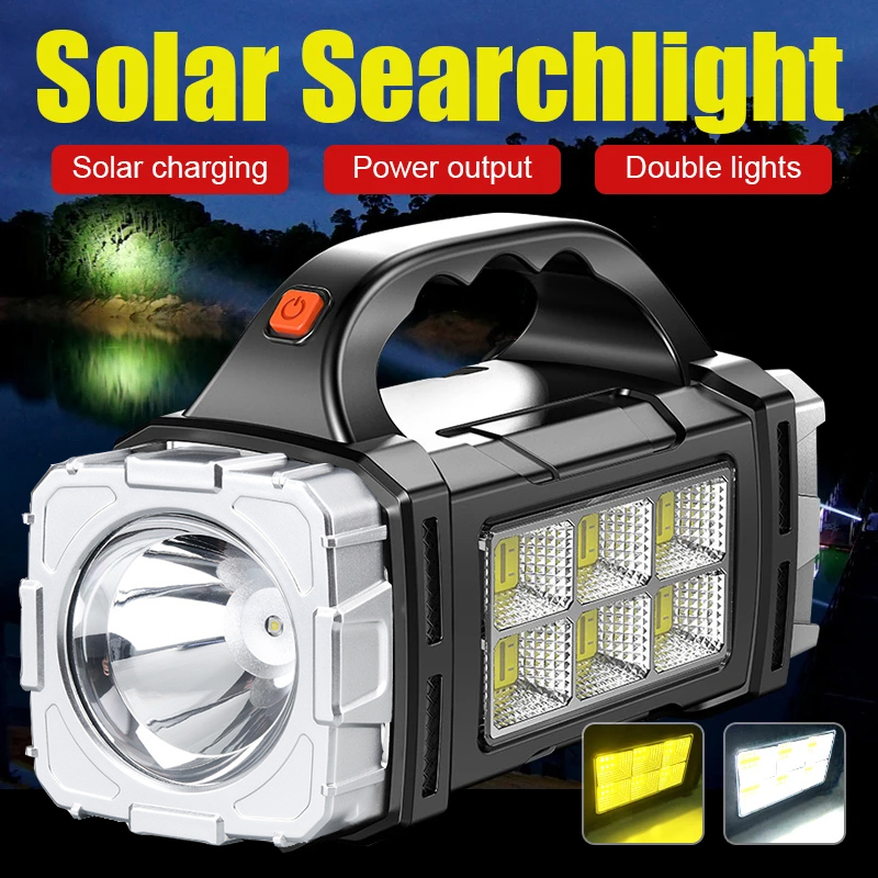 Renewable Energy Source - 2024 強力な LED 懐中電灯 USB +