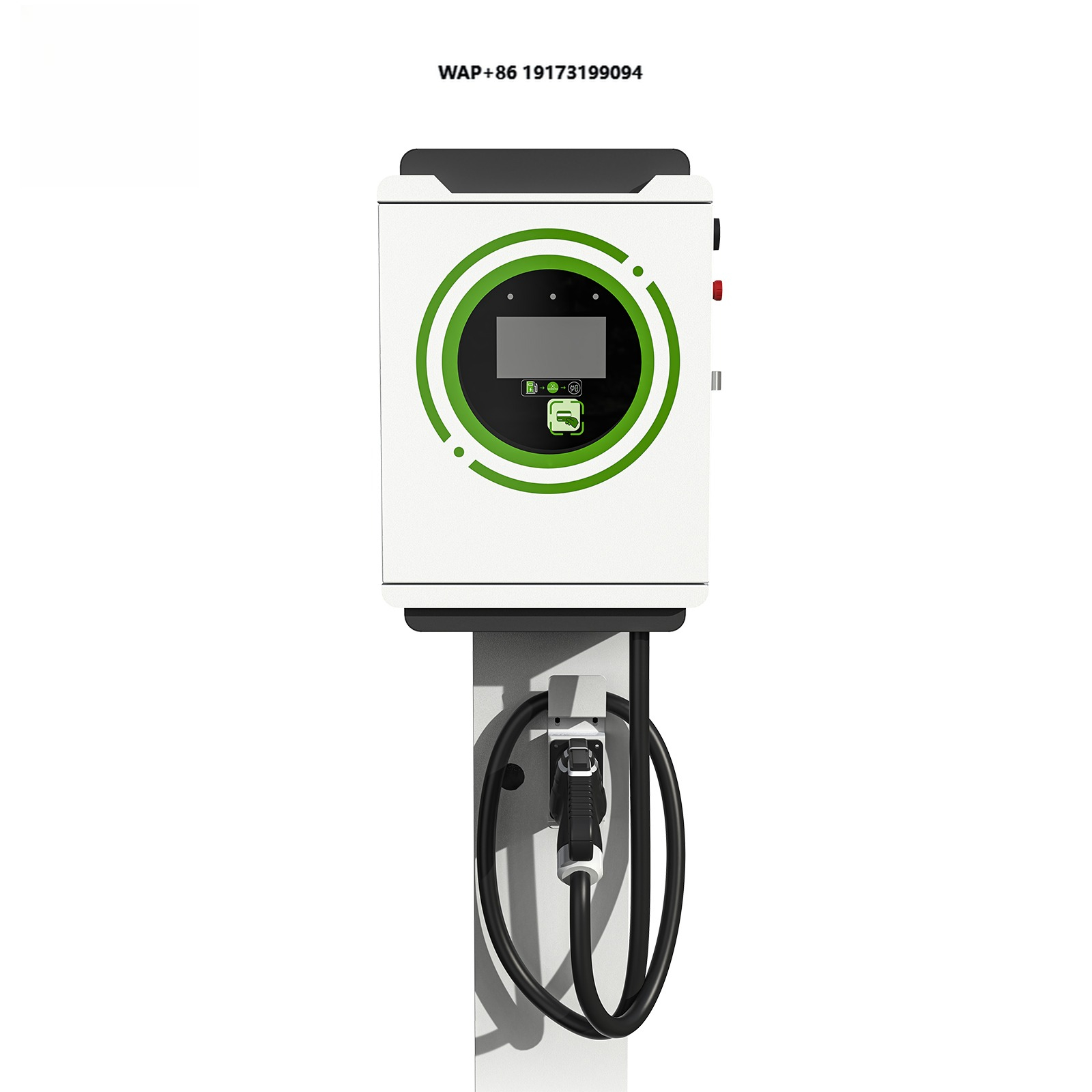 Ev Charger Wallbox - 20KW/30KW/40KW DC急速EV充電器ウォールボックス、5M CCS1/CCS2/CHAdeMO/GB/T対応カスタマイズ可能ケーブル付き、業務用・家庭用