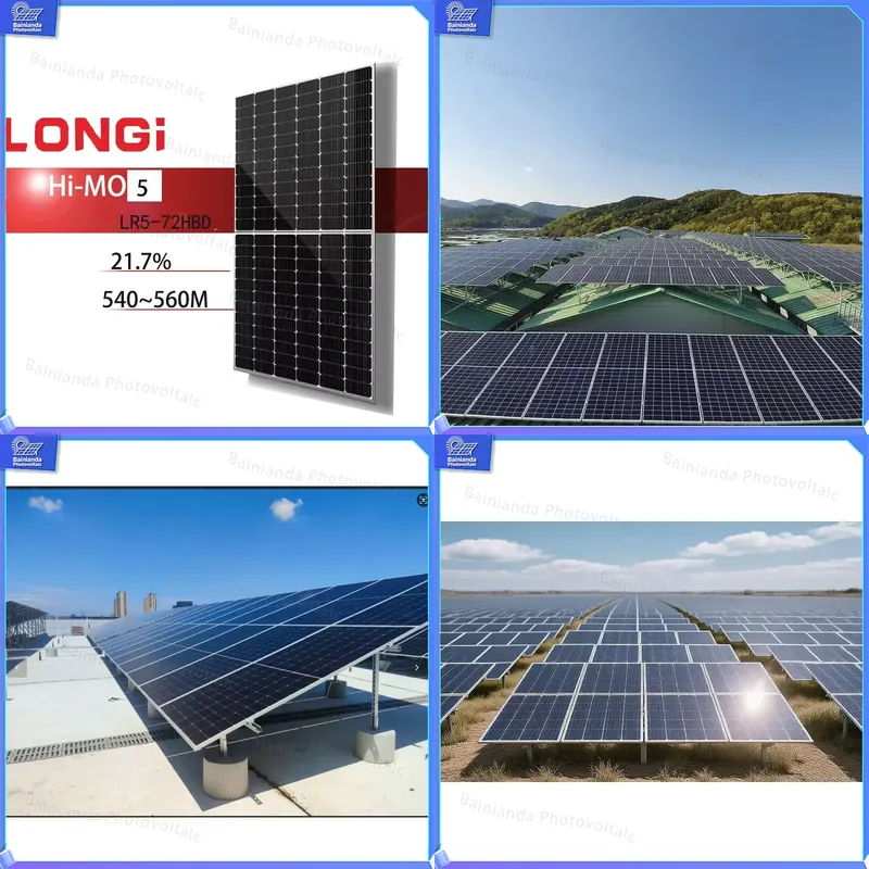 Longi Panel Lr5 - LONGi LR5-72HBD 535W 540W 545W 550W