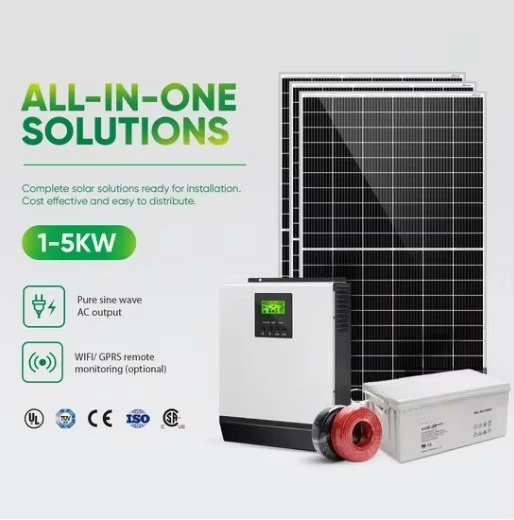Off Grid Solar Kit - 家庭用太陽光発電システム完全セット 風力タービン 10Kw 15Kw 20Kw 30Kw