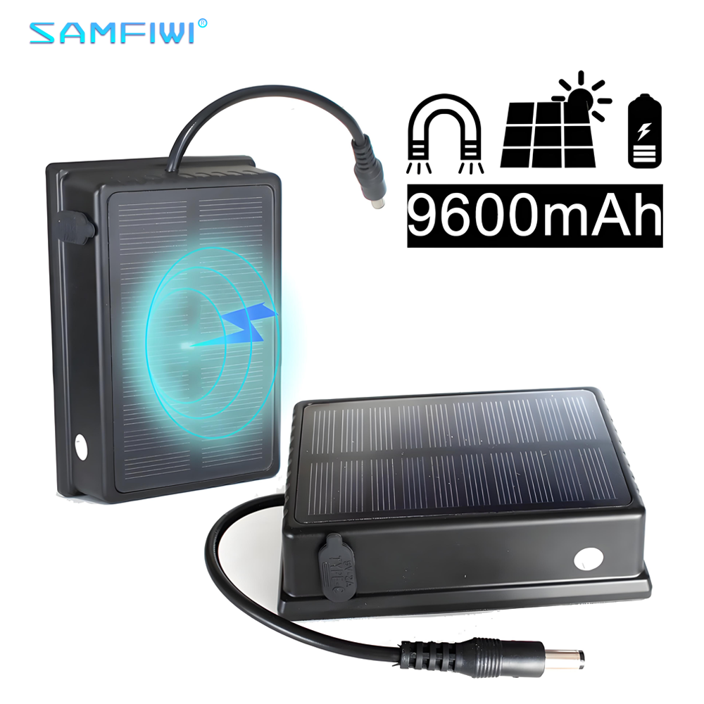 Renewable Energy Source - 磁気ソーラー充電式モバイルバッテリー 防水 長時間駆動 車載モニター ワイヤレスWiFi バックアップカメラ