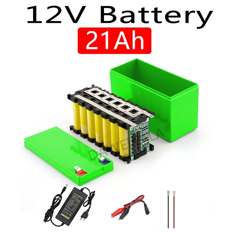 Renewable Energy Source - 充電式リチウム電池パック,太陽電池用3s7p,電気自動車用電池,LED,屋外キャンプ用品,12v,18650