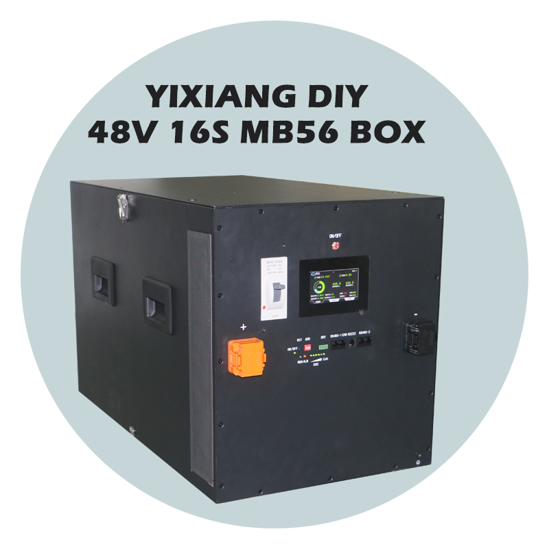 Energy Storage Rack - DIY家庭用蓄電システム 16s 628Ah MB56バッテリーボックス 51.2v充電式Lifepo4角柱型リチウムイオンラック 33kWh
