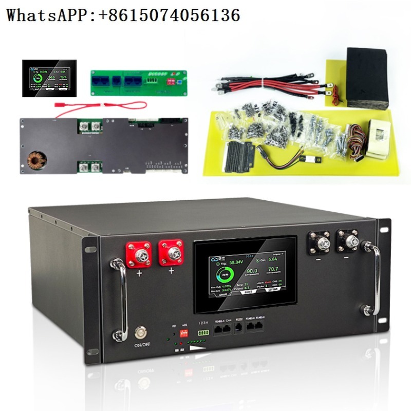Energy Storage Rack - 51.2V 100AH LiFePO4 ラックマウント型リン酸鉄リチウム電池 太陽光発電基地局用 エネルギー貯蔵シャーシシェル