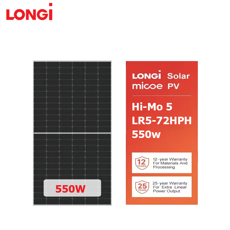 ロンジ ハイモ5 LR5-72HPH 550w ハーフセル太 - Longi Panel Lr5 のレビューと価格