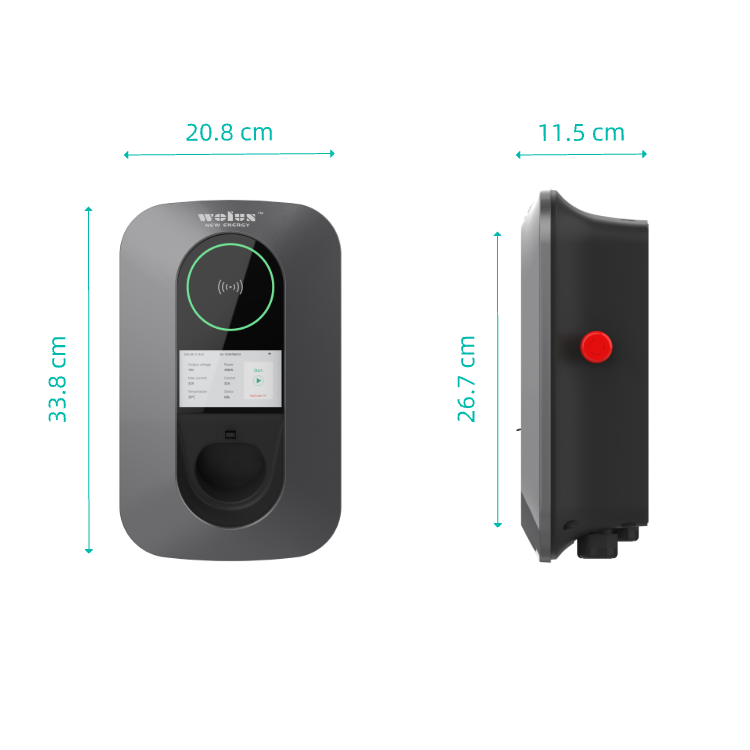 22kW AC家庭用充電スタンド EVウォールボックス BY - Ev Charger Wallbox のレビューと価格