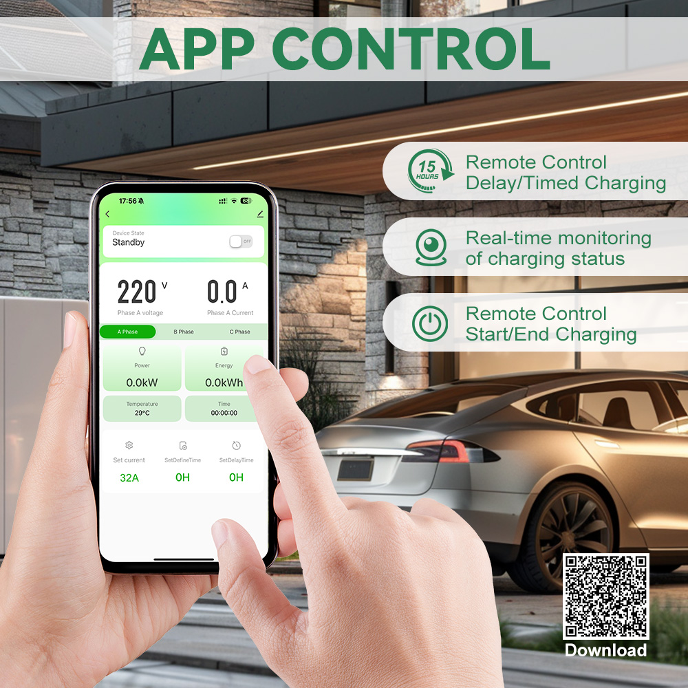 IPENGEN タイプ2 EV充電ステーション 7KW /1 - Ev Charger Wallbox のレビューと価格