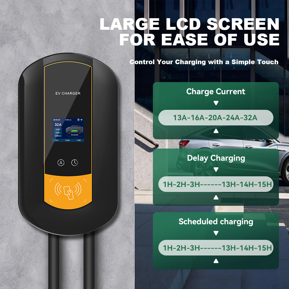 IPENGEN タイプ2 EV充電ステーション 7KW /1 - Ev Charger Wallbox のレビューと価格