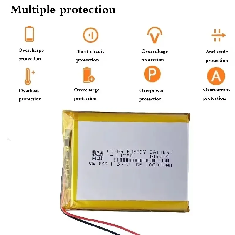 100% 新品 146074 3.7v 10000mah 充 - Renewable Energy Source のレビューと価格