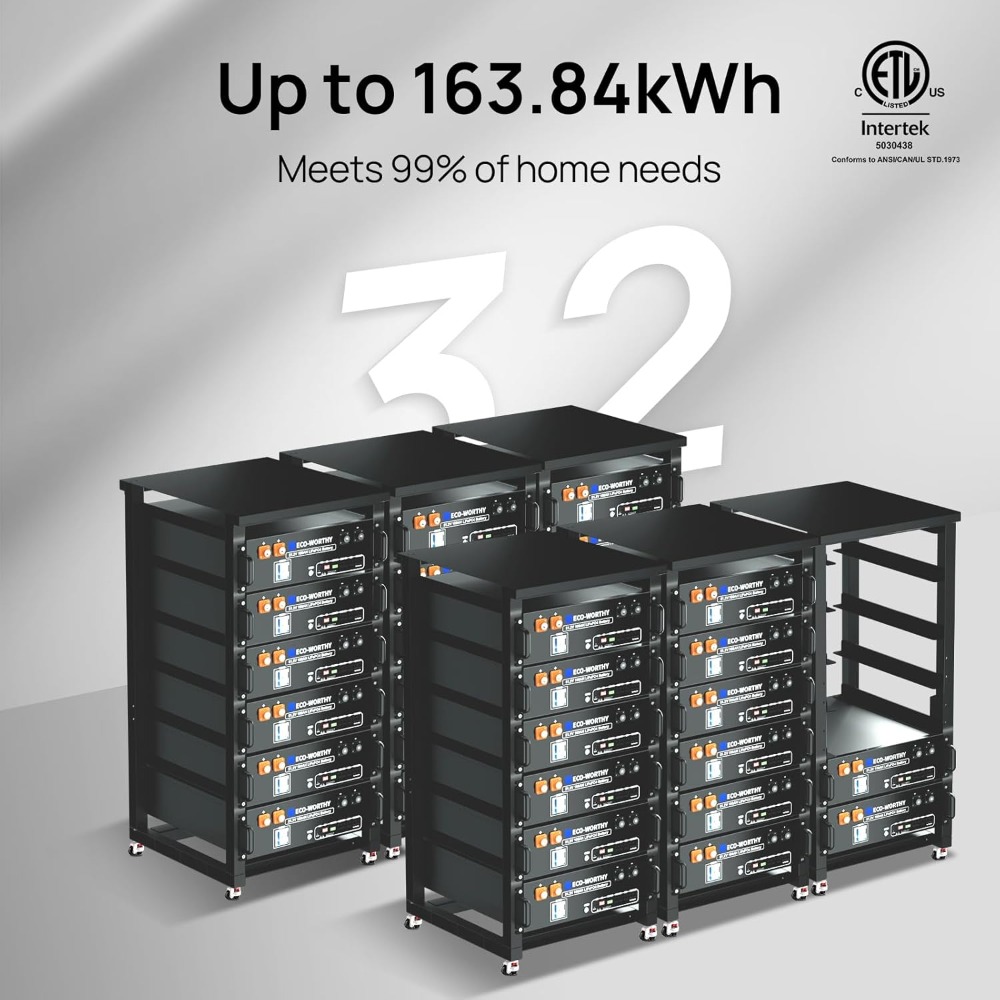 48V 100Ah LiFePO4 リチウム電池（Bluet - Energy Storage Rack のレビューと価格