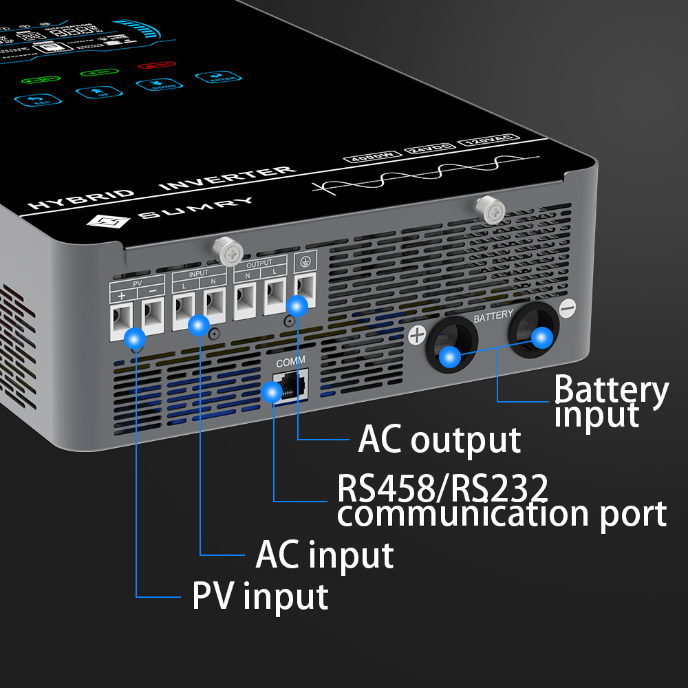 Sumry 4KW 120Vオフグリッドソーラーインバーター - Renewable Energy Systems のレビューと価格