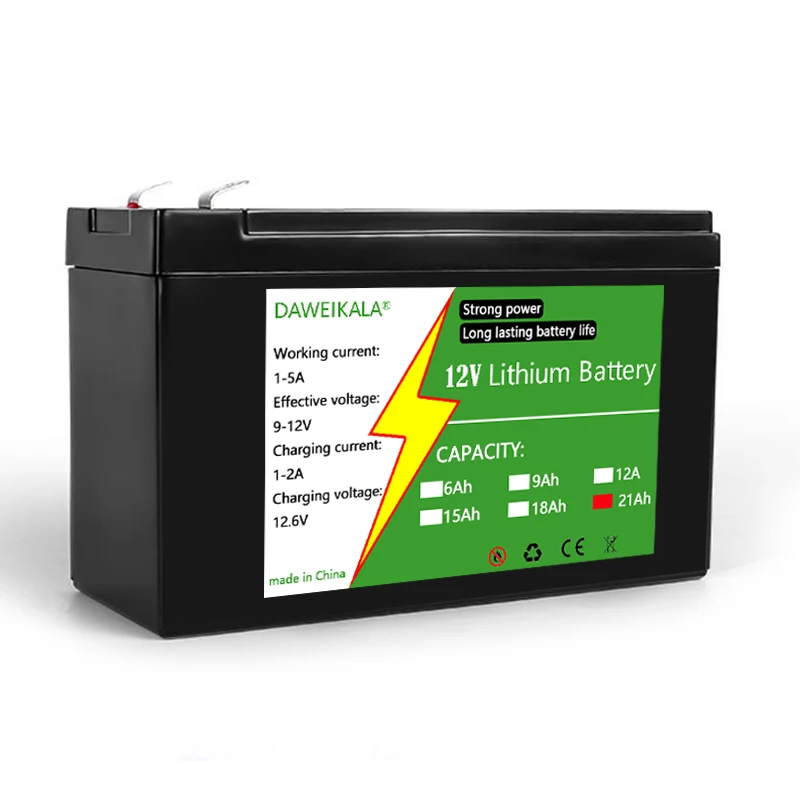 12V 6Ah-21Ah 18650 リチウム電池パック 3 - Renewable Energy Source のレビューと価格