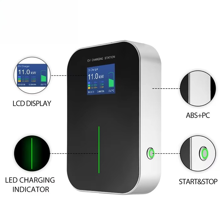OEMモード3 16A 3相 11KW充電ステーション ウォ - Ev Charger Wallbox のレビューと価格