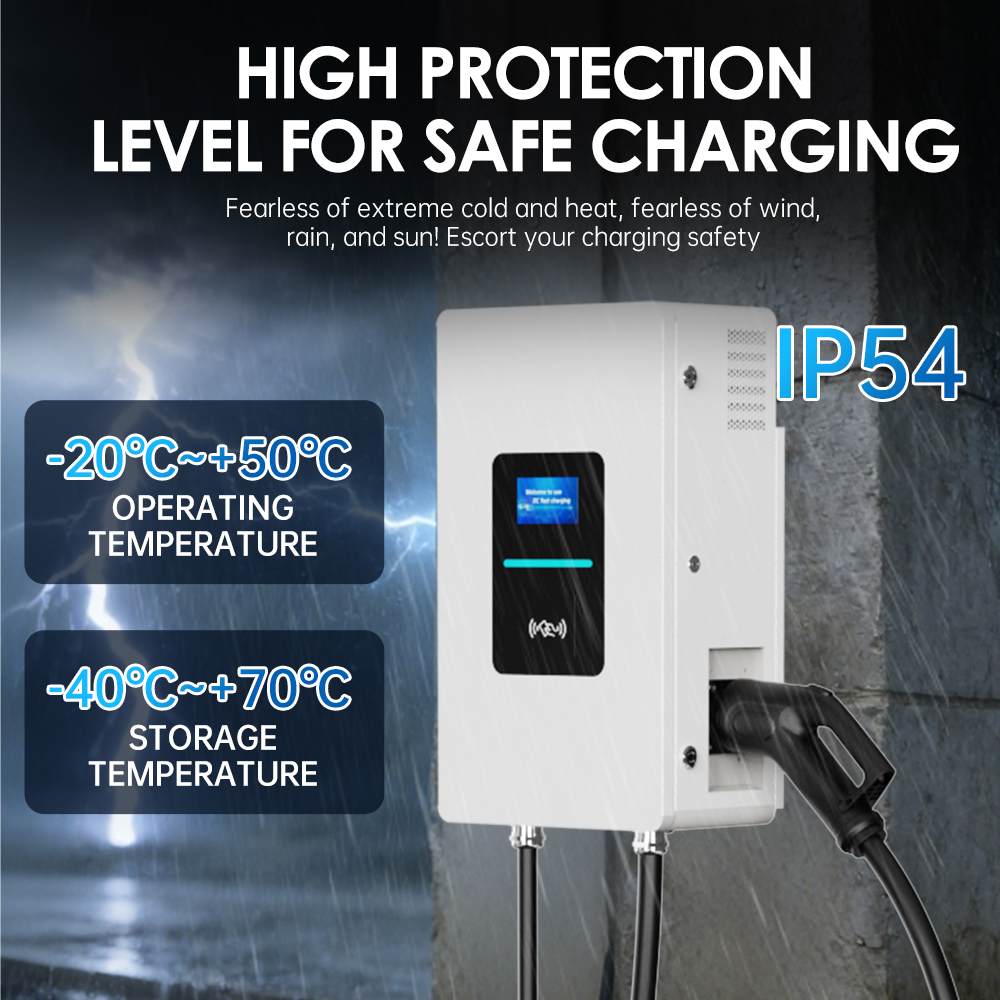 RSCHG 20kw CCS1 IP54 DC電気自動車急速 - Ev Charger Wallbox のレビューと価格