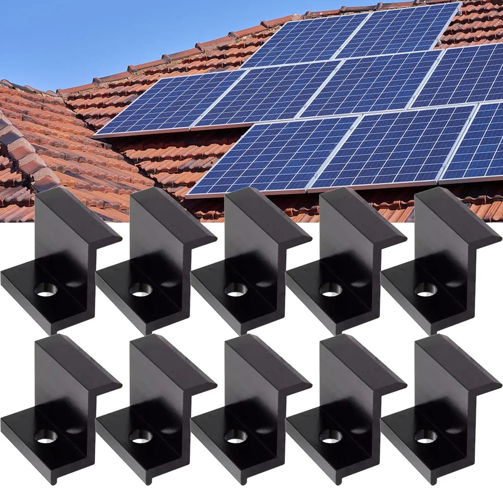 10 個アルミ合金 PV ソーラーパネルマウントエンドクラン - Renewable Energy Systems のレビューと価格