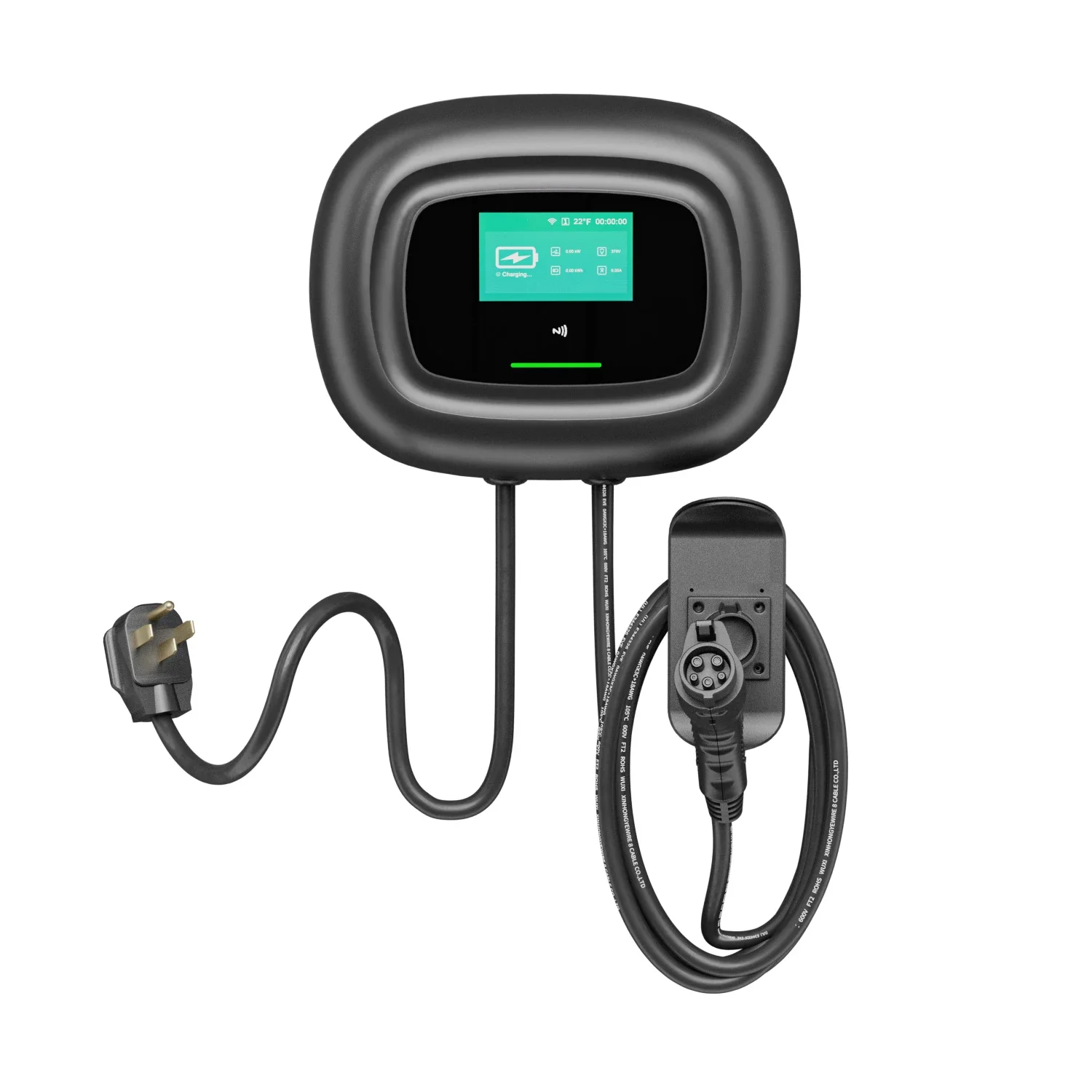 新型Khons壁掛け式電気自動車充電器 タイプ2 16A 3 - Ev Charger Wallbox のレビューと価格