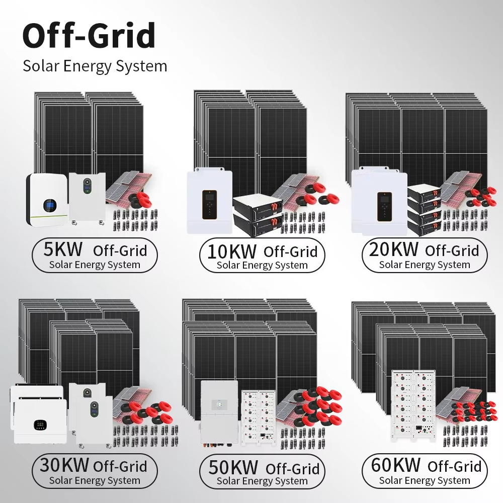 20kwハイブリッドオフグリッドシステムソーラーキット30k - Off Grid Solar Kit のレビューと価格