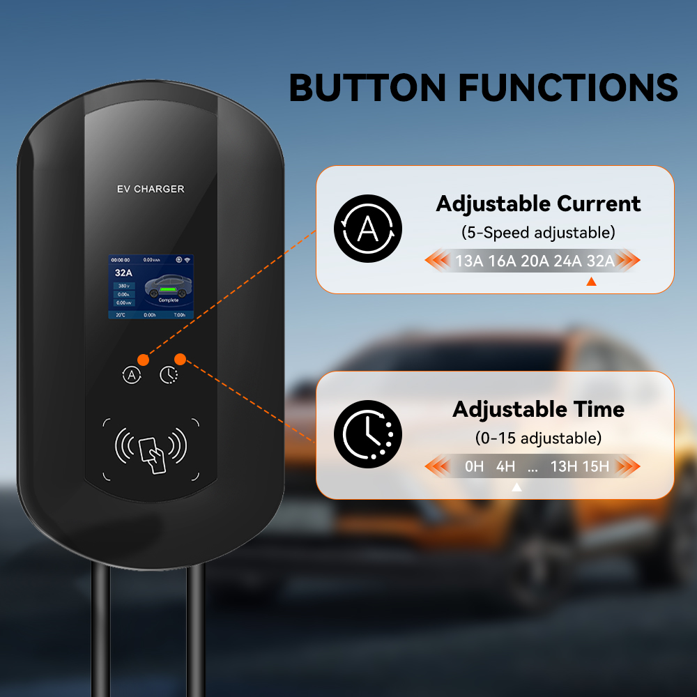 IPENGEN 32A/40A/50A EV 充電ステーショ - Ev Charger Wallbox のレビューと価格