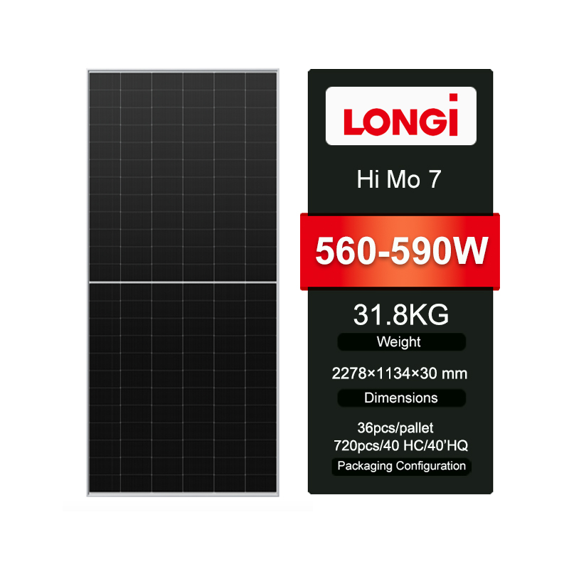 ロンジ ハイモ7 ソーラーパネル HPBC技術搭載 LR5- - Longi Panel Lr5 のレビューと価格